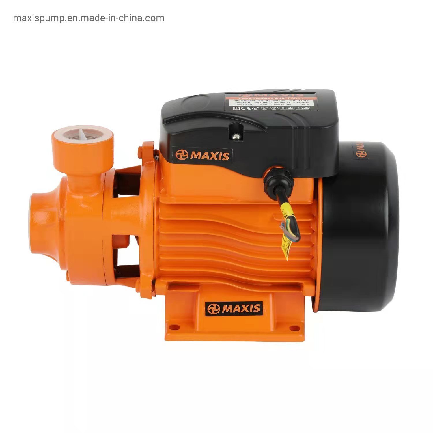 0.37kw 0.5HP Qb60 Water Pumps for Domestic Use Buy Water Pump