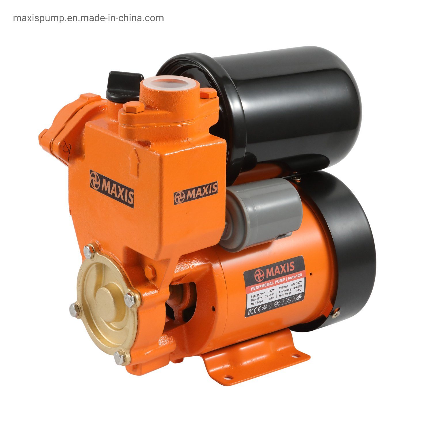 0.5HP1.0HP 0.37kw0.75kw Automatic Peripheral Clean Pumps Vortex Pump